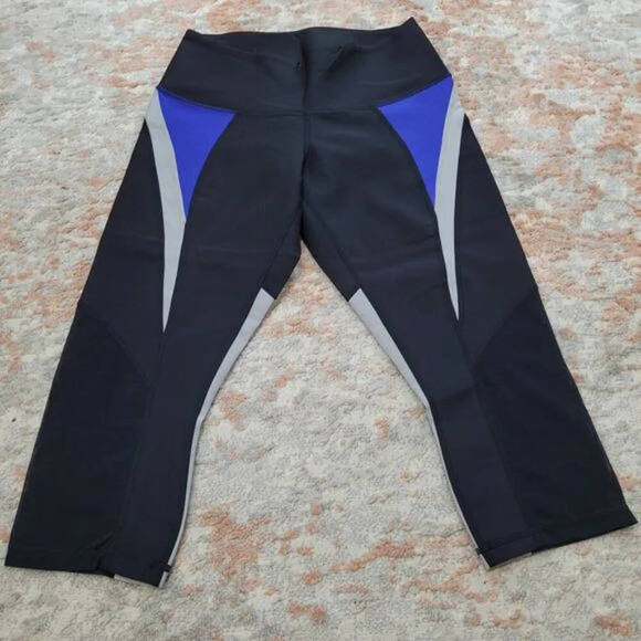 Karma Camille Crop Legging in Surge Blue - Size Large - Picture 2 of 9